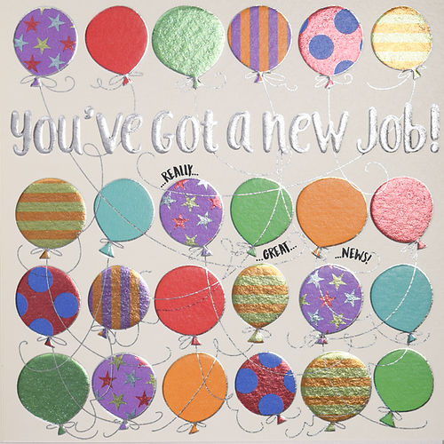 Quicksilver New Job Greeting Card
