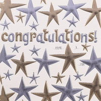 Stars Congratulations Card