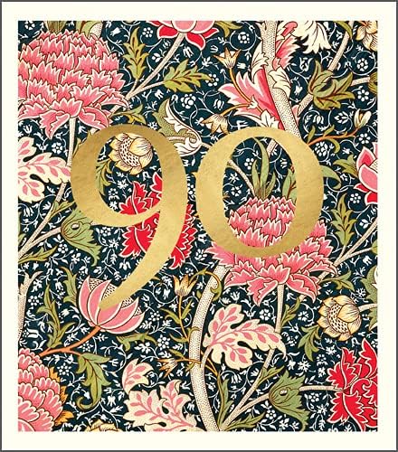 Wiliam Morris 90th Birthday Card