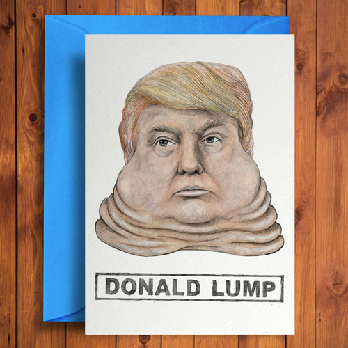 Donald Lump Birthday Card