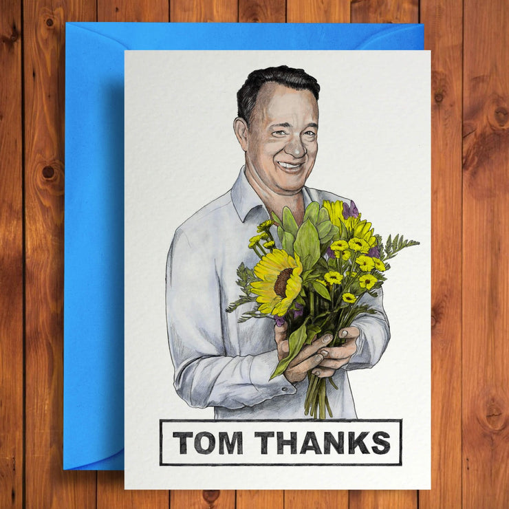 Tom Thanks Birthday Card