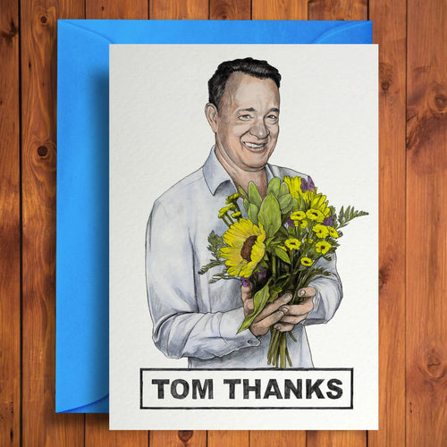 Tom Thanks Birthday Card