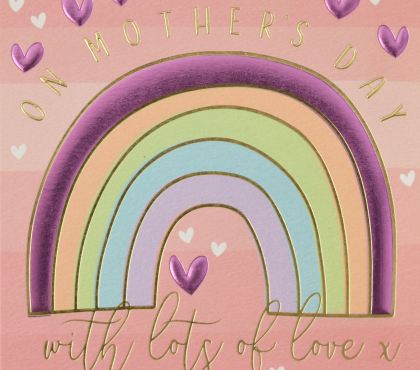 Quicksilver Rainbow Mothers Day Card