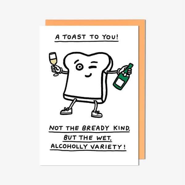 Toast Birthday Card - House of Cards