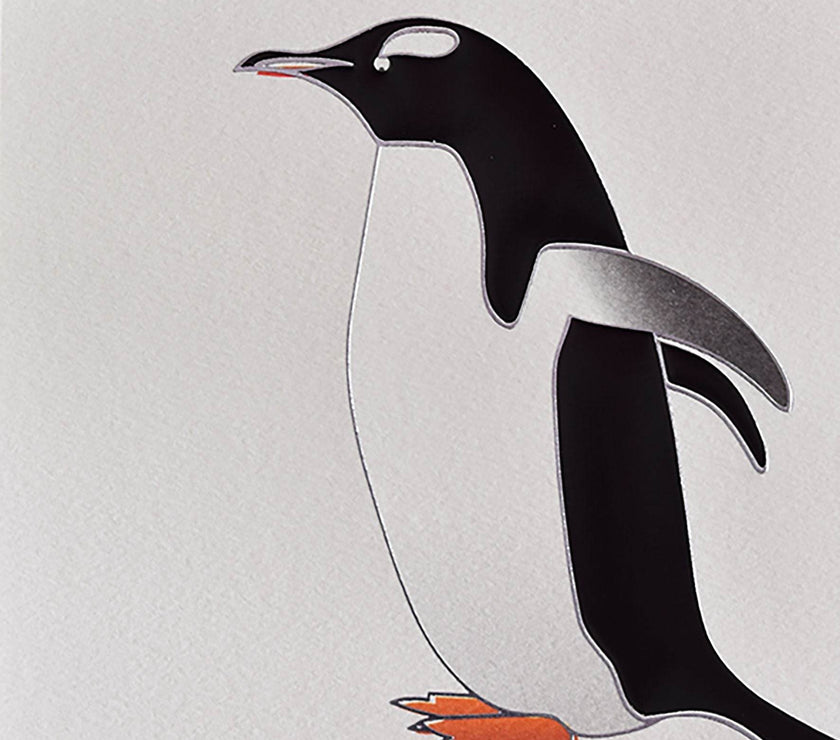 5 Christmas Penguin Charity Xmas Cards - House of Cards