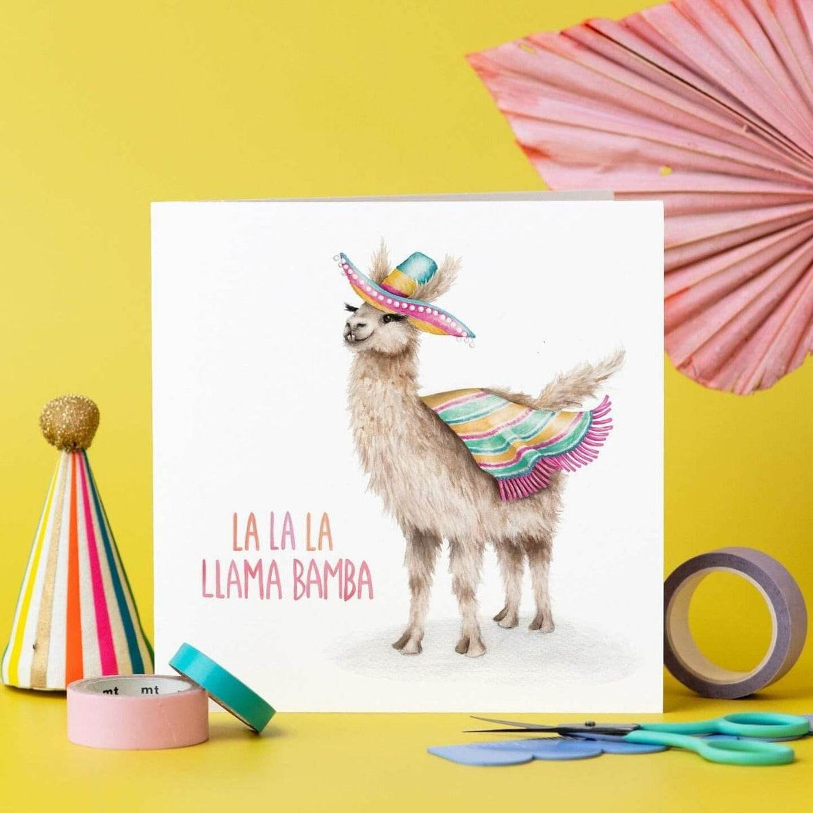 La La La Birthday Card - House of Cards