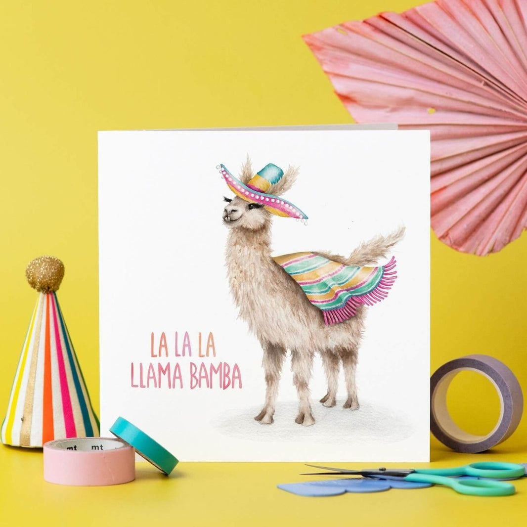 La La La Birthday Card