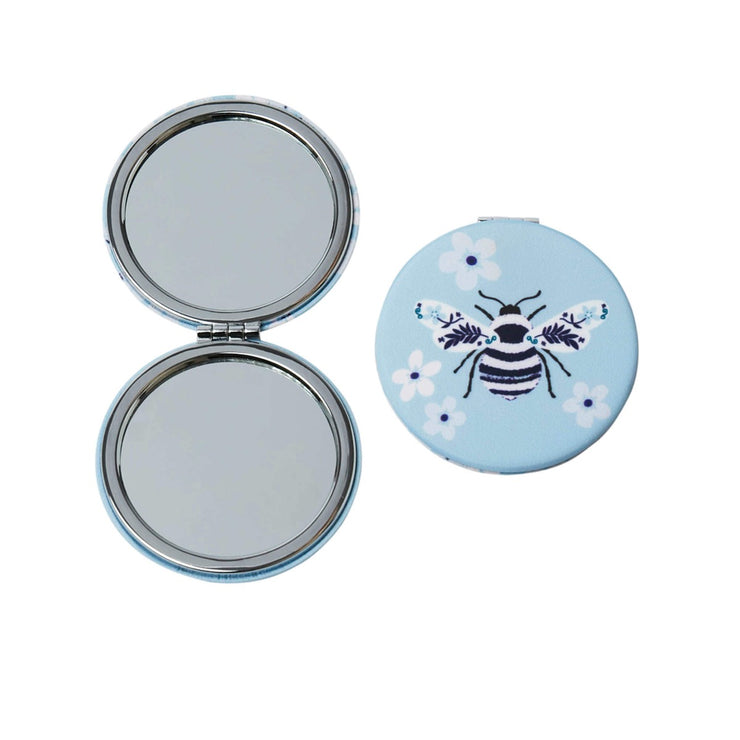 Blue Bee Mirror