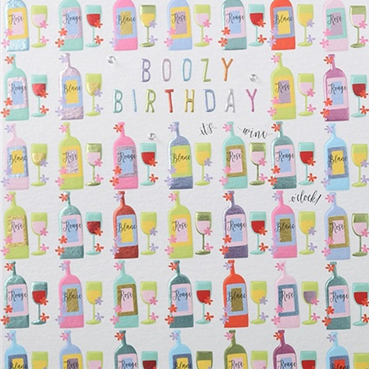 Boozy Birthday Card