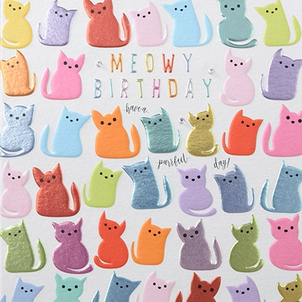 Cats Birthday Card