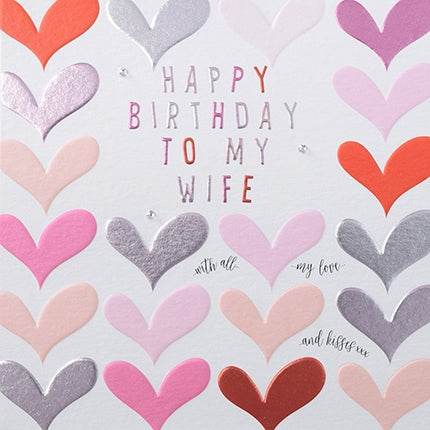 Wife Birthday Card - House of Cards