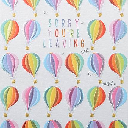 Sorry You're Leaving Card - House of Cards