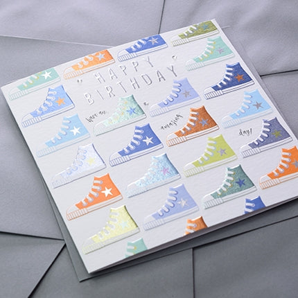 Trainers Birthday Card