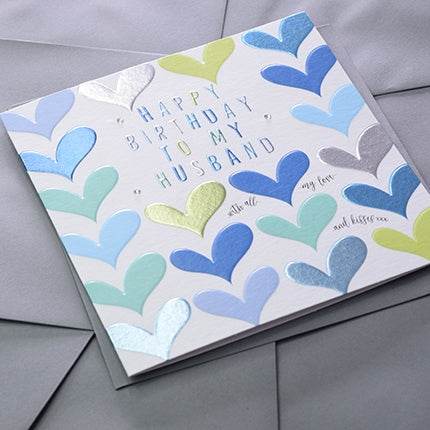 Husband Birthday Card - House of Cards