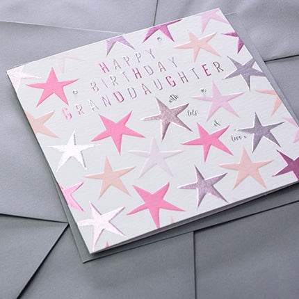 Granddaughter Birthday Card - House of Cards