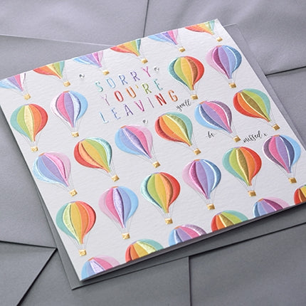 Sorry You're Leaving Card