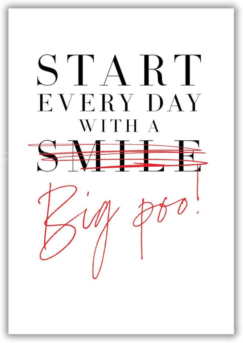 Big Poo Birthday Card - House of Cards