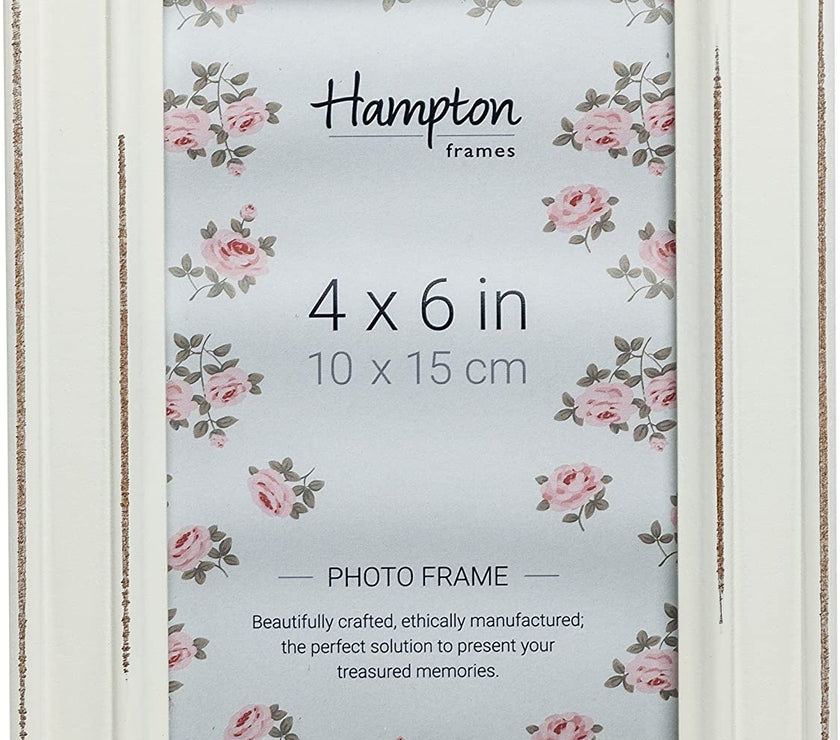 Paloma White 4 x 6 Picture Frame