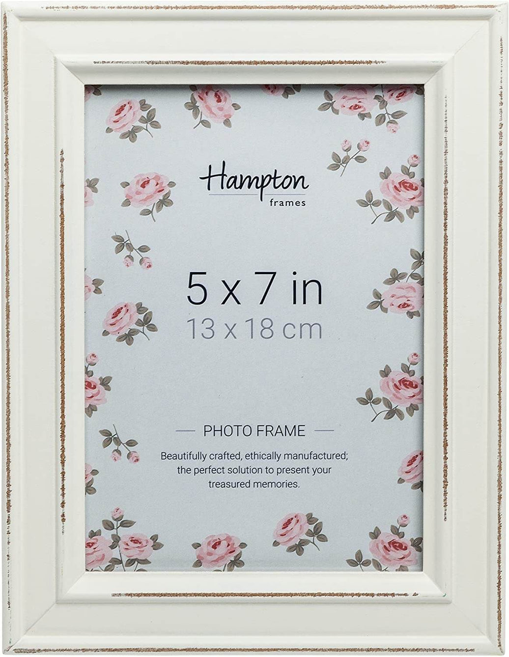 Paloma White 5 x 7 Picture Frame - House of Cards