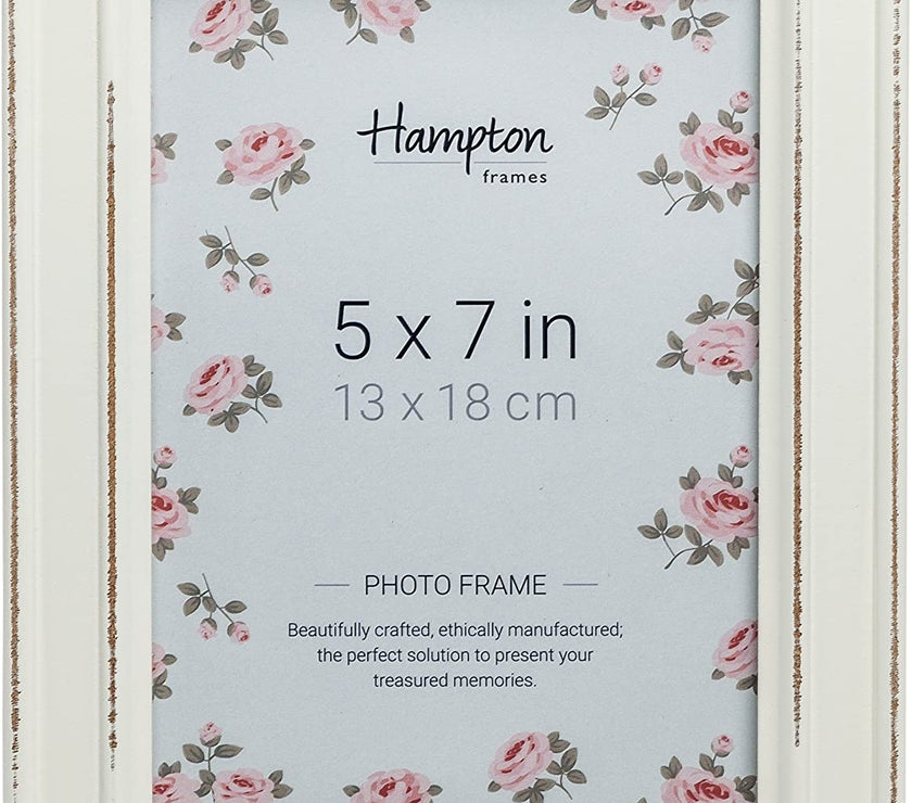 Paloma White 5 x 7 Picture Frame