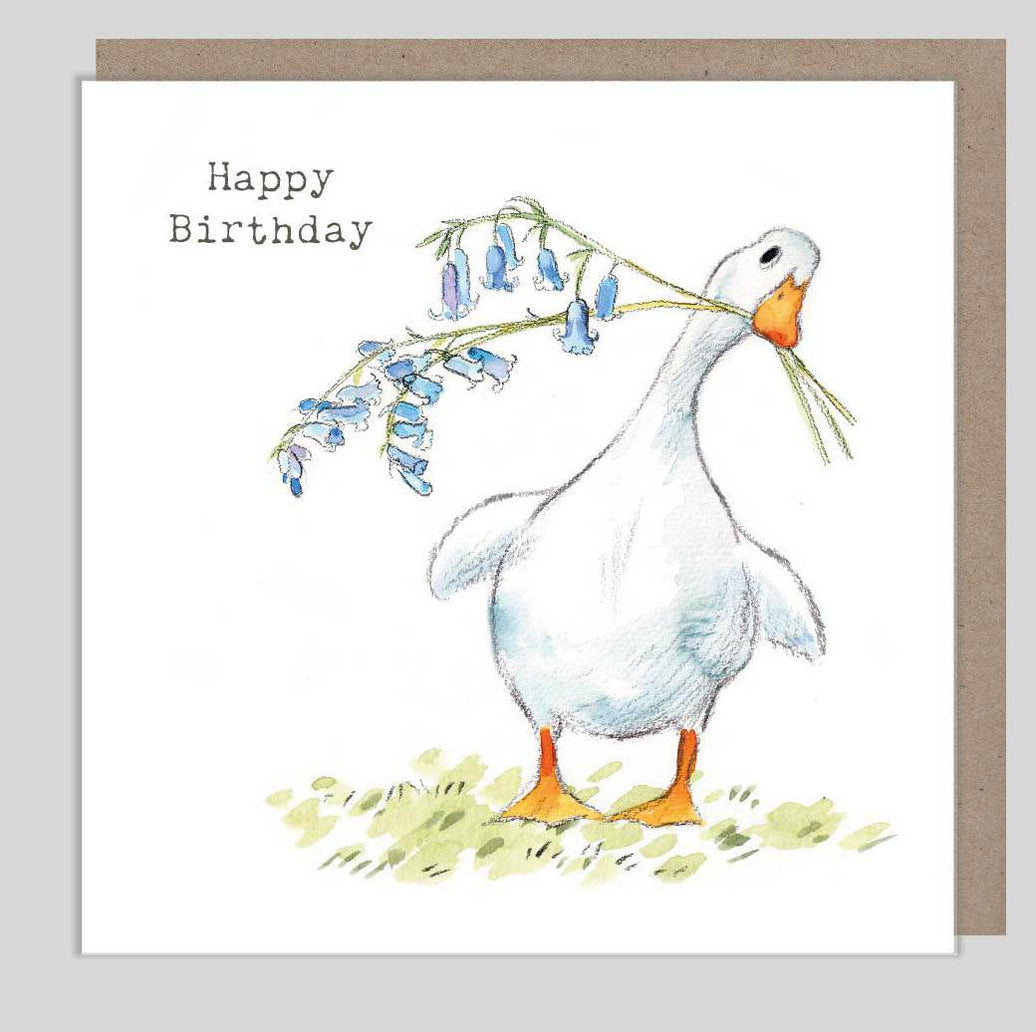 Duck Birthday Card - House of Cards