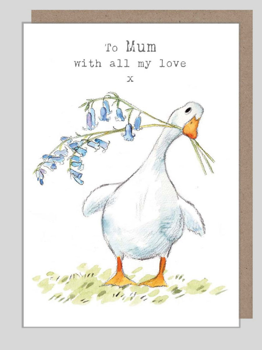 Mum Duck Birthday Card