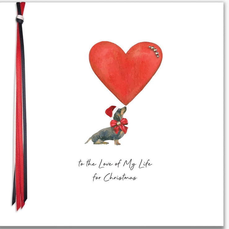 Love of my Life Large Christmas Card