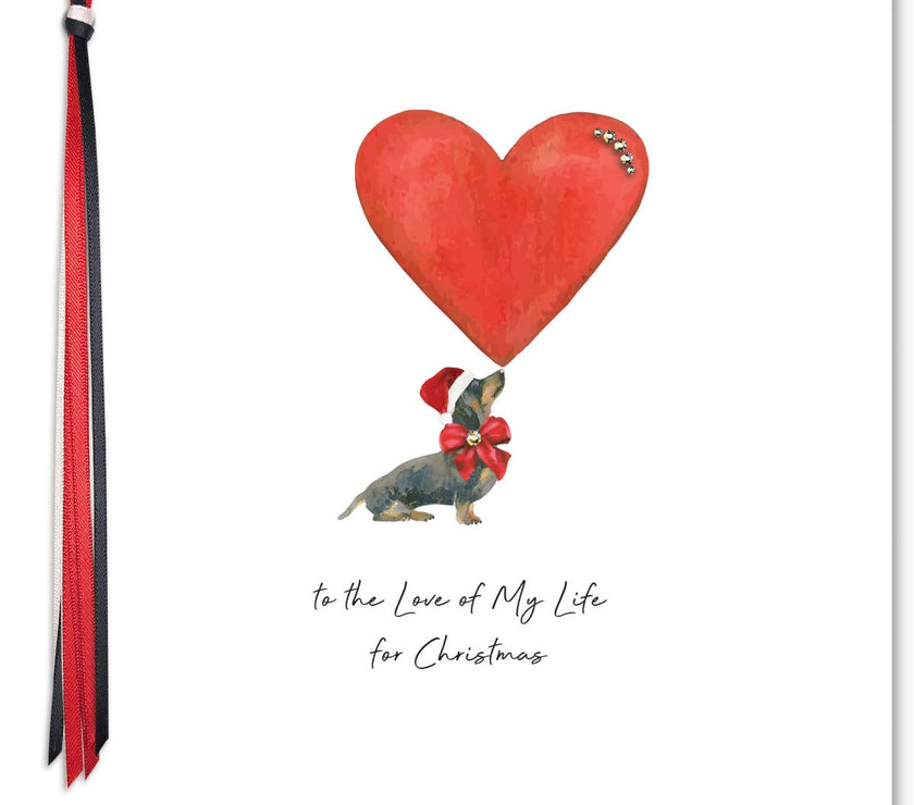 Love of my Life Large Christmas Card