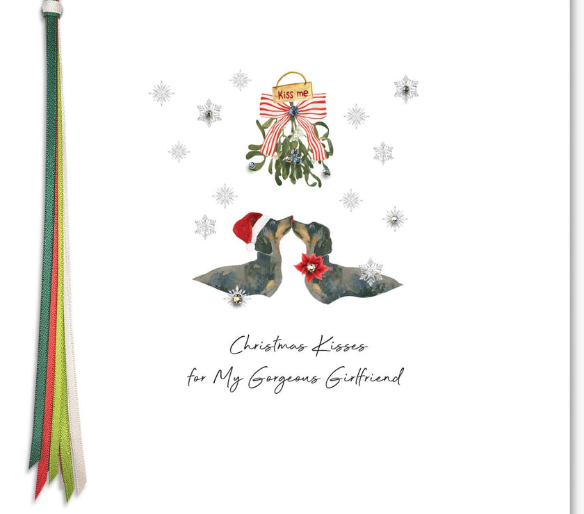 Girlfriend Large Christmas Card
