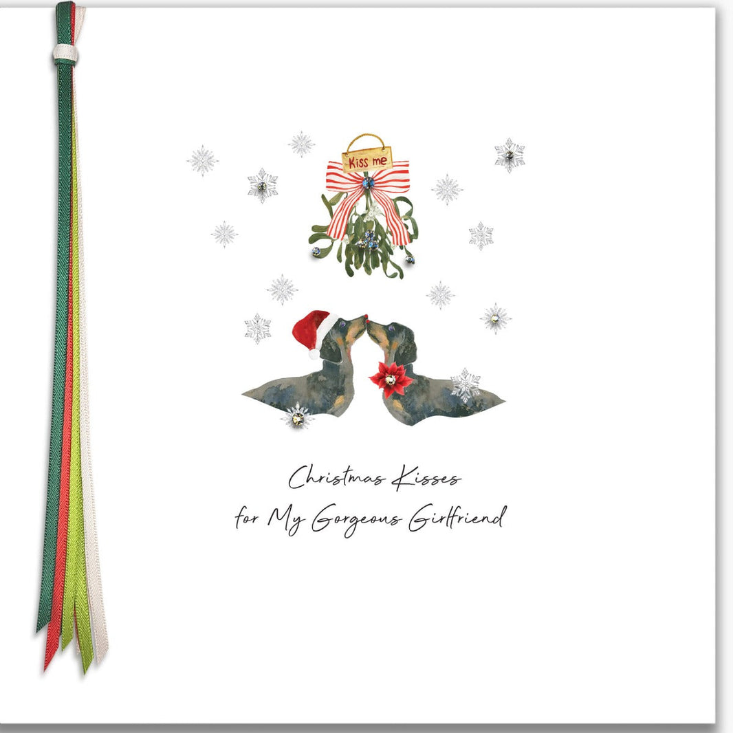 Girlfriend Large Christmas Card