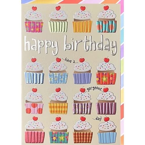 Cakes Birthday Card