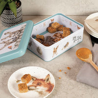 Country Set Rectangular Tin