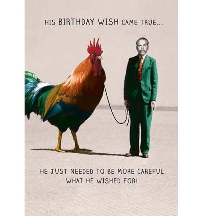 Rib Birthday Wish Birthday Card