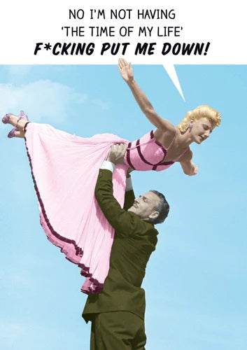 Rib Time Of My Life Birthday Card - House of Cards