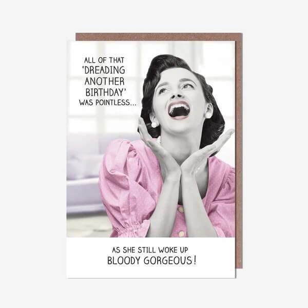 Bloody Gorgeous Birthday Card - House of Cards