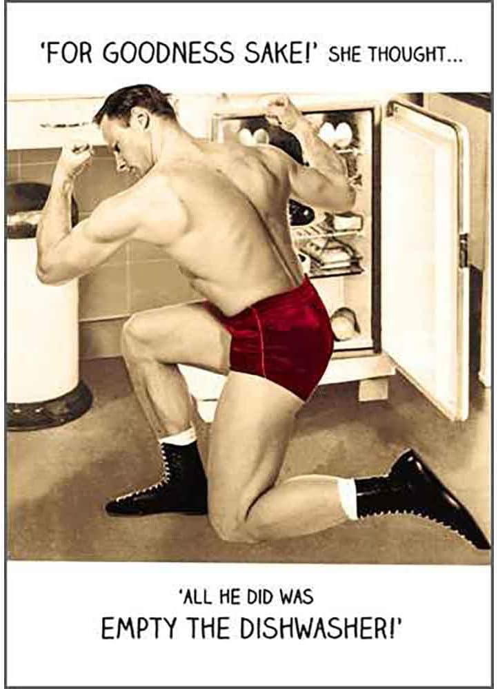 Empty The Dishwasher Birthday Card