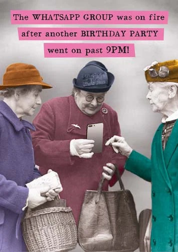 Whatsapp Group Birthday Card