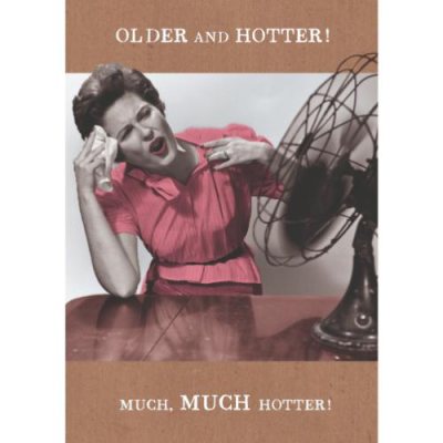Hotter Birthday Card