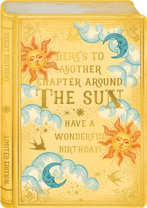 Story Book Sun Birthday Card
