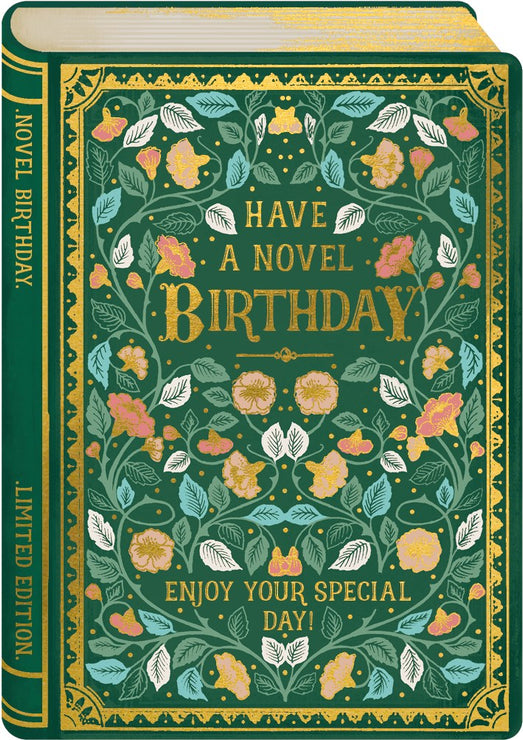 Story Book Novel Birthday Card