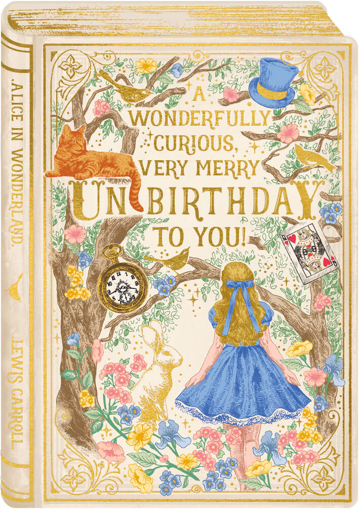 Storybook Alice Birthday Card