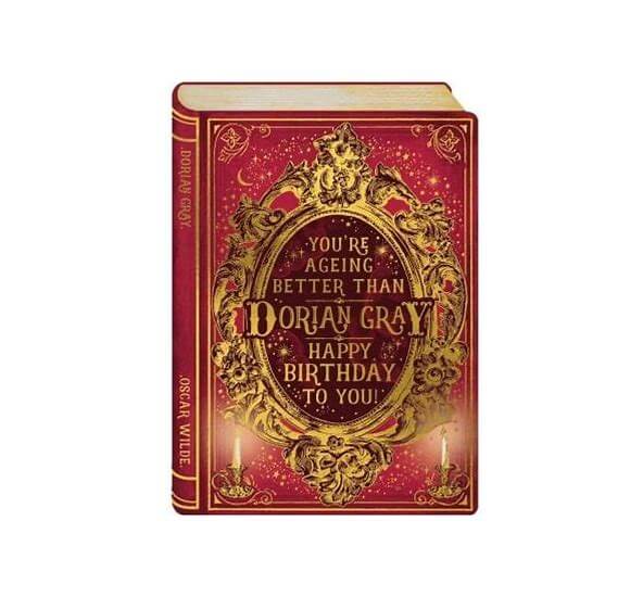 Storybook Gray Birthday Card