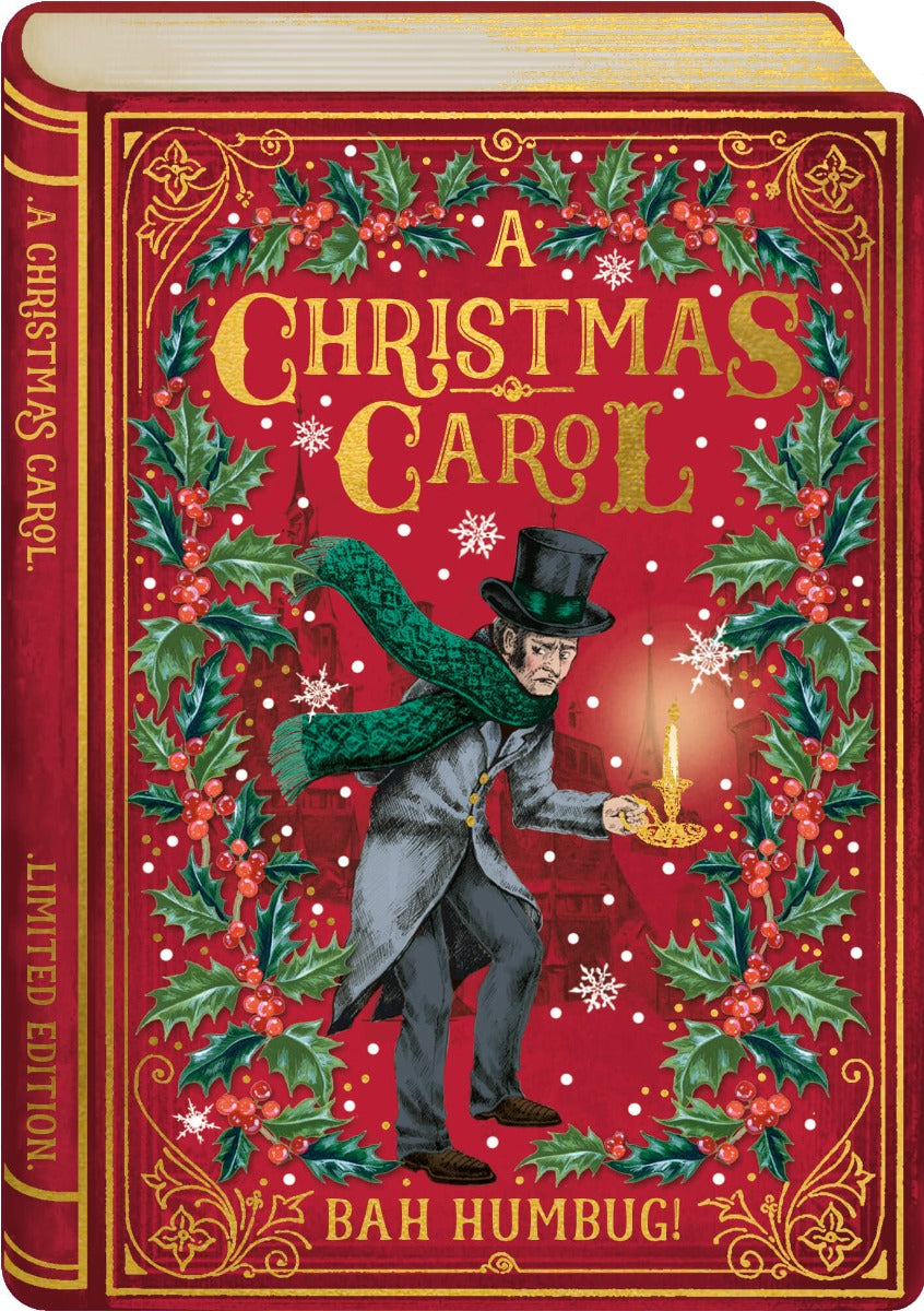 Scrooge Christmas Card