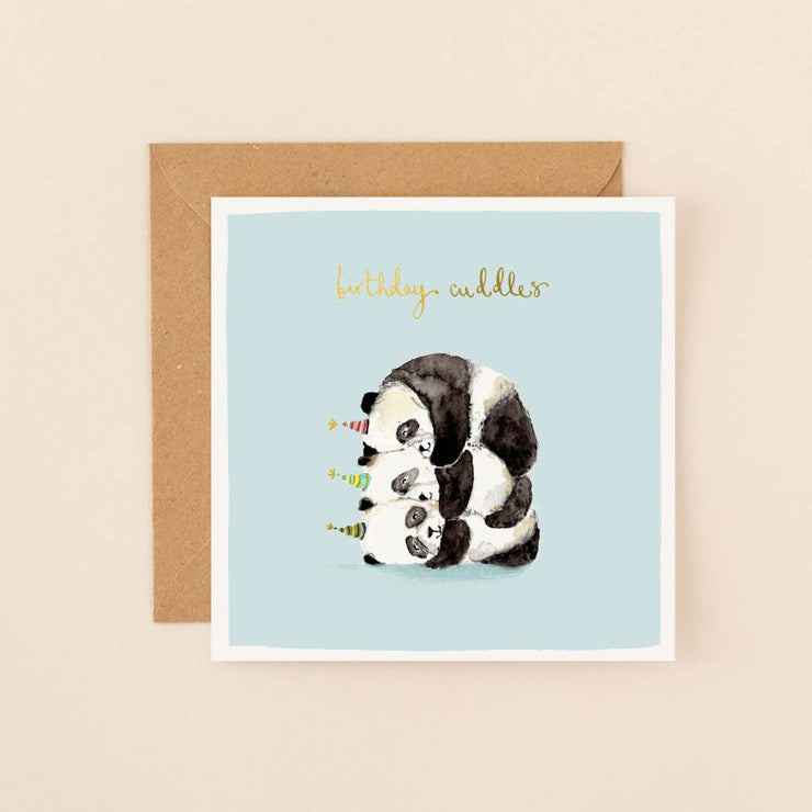 Pandas Birthday Card
