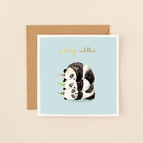 Pandas Birthday Card