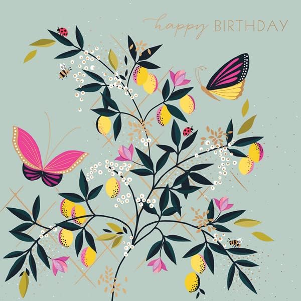 Sara Miller Lemons Birthday Card