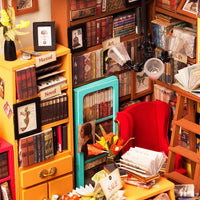 Sam’s Study Miniature Dollhouse Kit