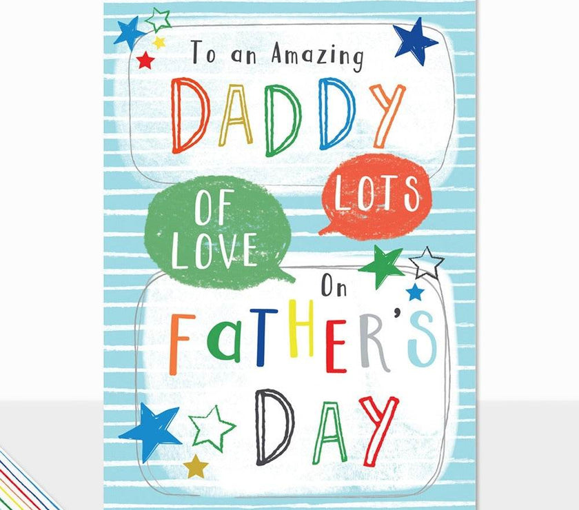 Amazing Daddy Fathers Day Card - House of Cards