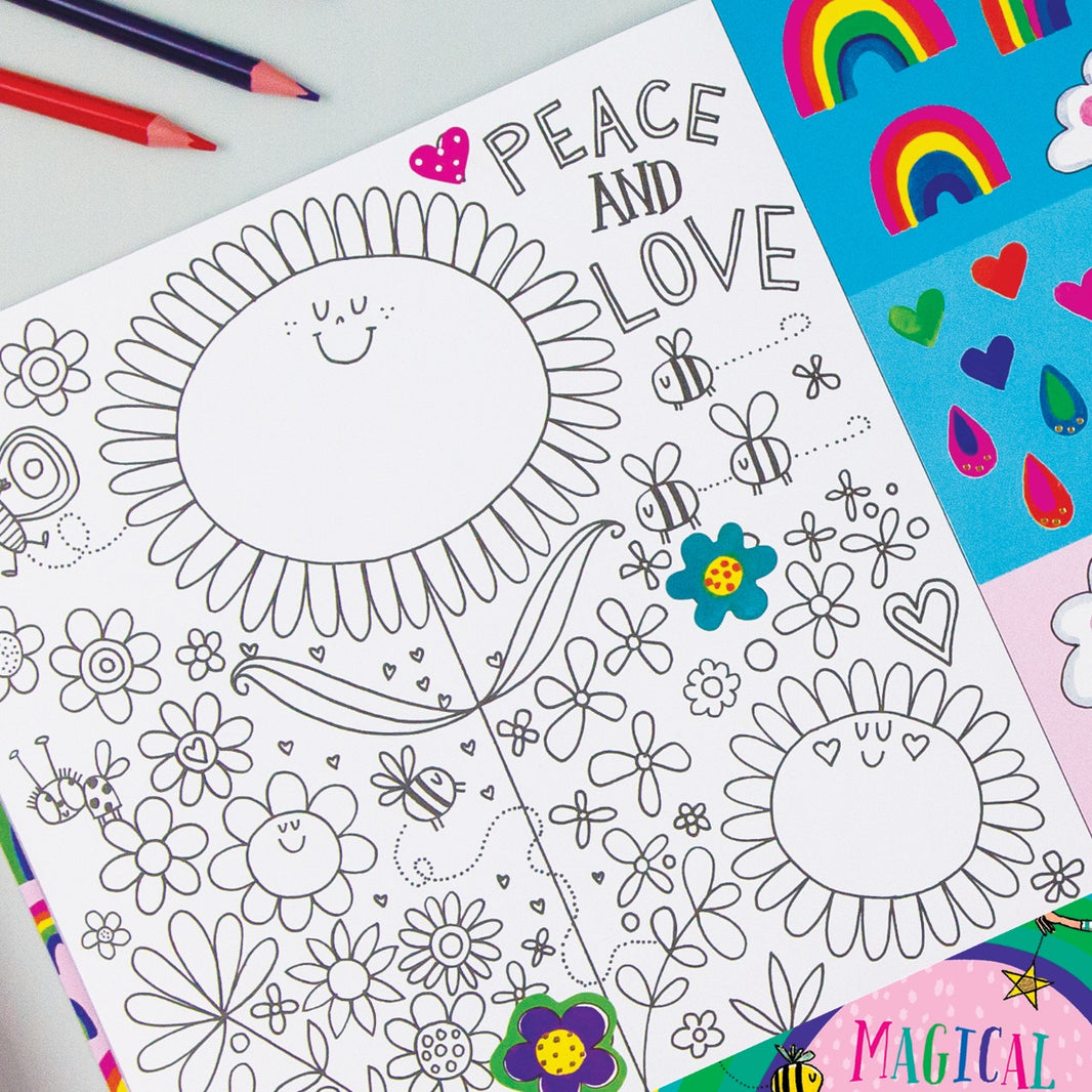 Magical Fairyland Sticker Scene Book