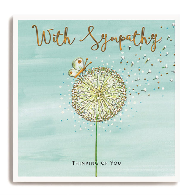 With Sympathy Greeting Card